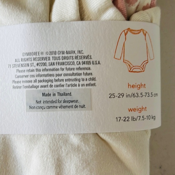 Gymboree long sleeves baby girl’s onesies